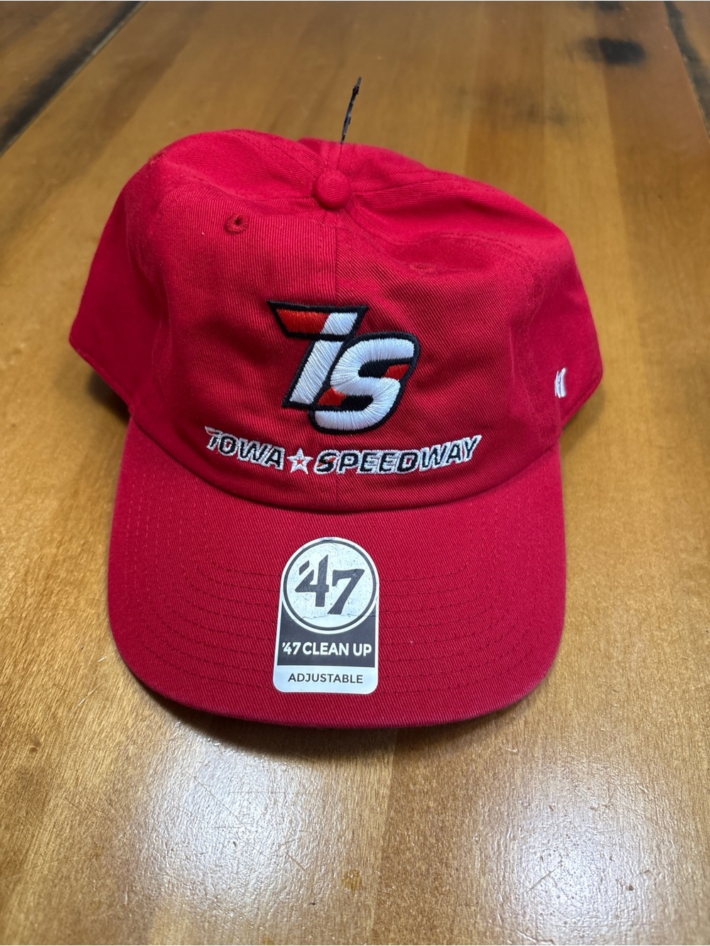 '47 Iowa Speedway Red Logo Baseball Hat